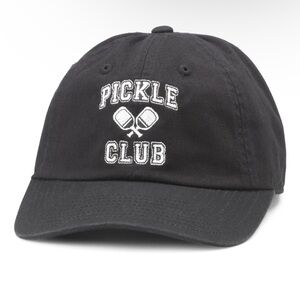 AMERICAN NEEDLE ADJUSTABLE PICKLE CLUB BASEBALL HAT
